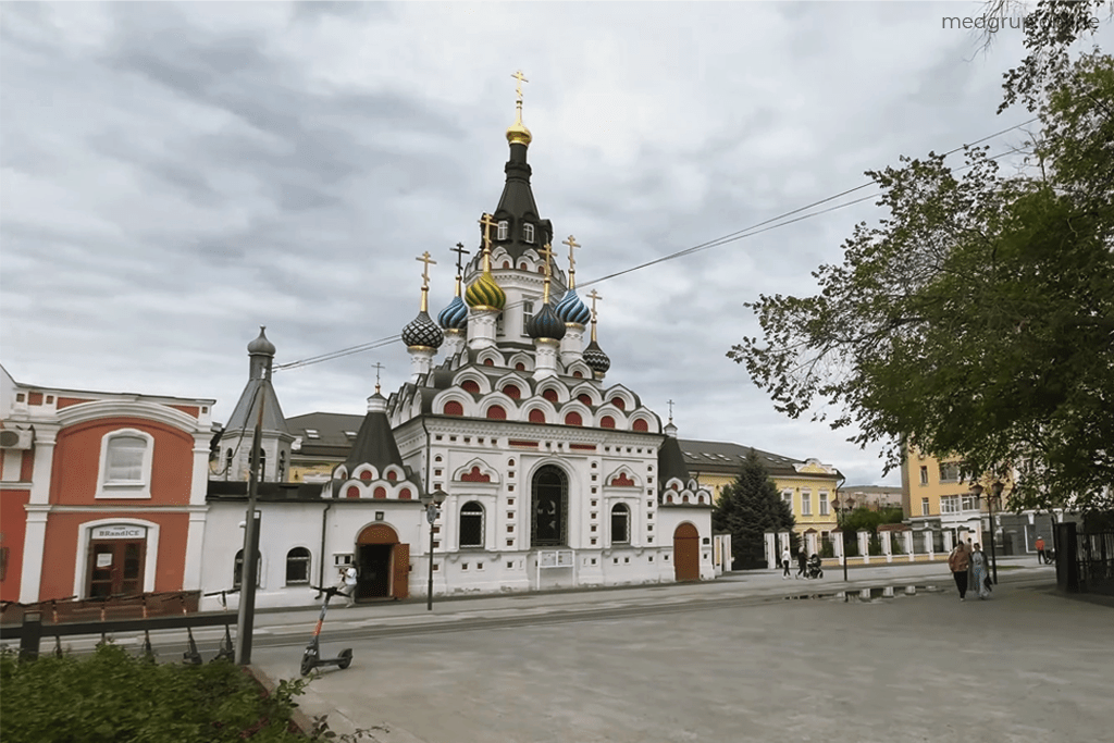 Архитектура города Саратова, в котором оказывается услуга нарколога на дом